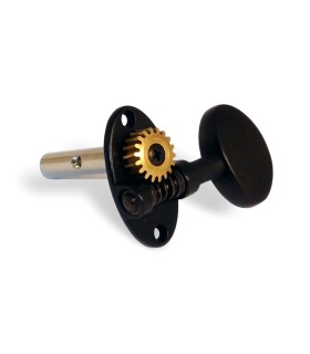 Schertler satin black slotted peghead