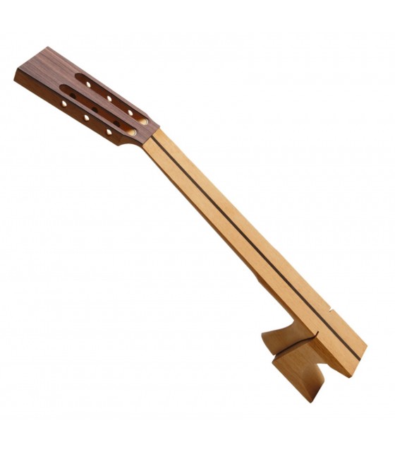 Ready-made neck Brazilian Cedar with ebony strip for classical guitar