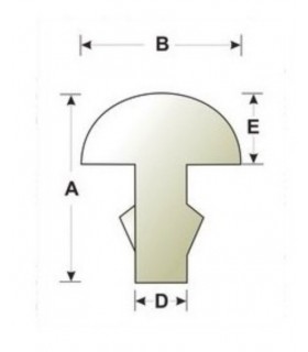 Fret wire 2.0 mm 18% straight