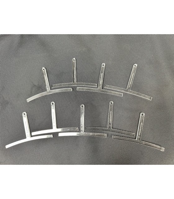 Gabarit de rayon sous cordes en lot de 9 pièces