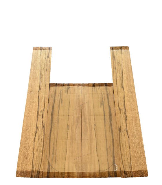 Brown Ebony Back and Sides Set 16 for Acoustic Guitar