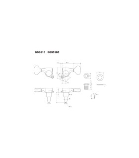 Gotoh SGS510Z/L5-LRC 3l-3r