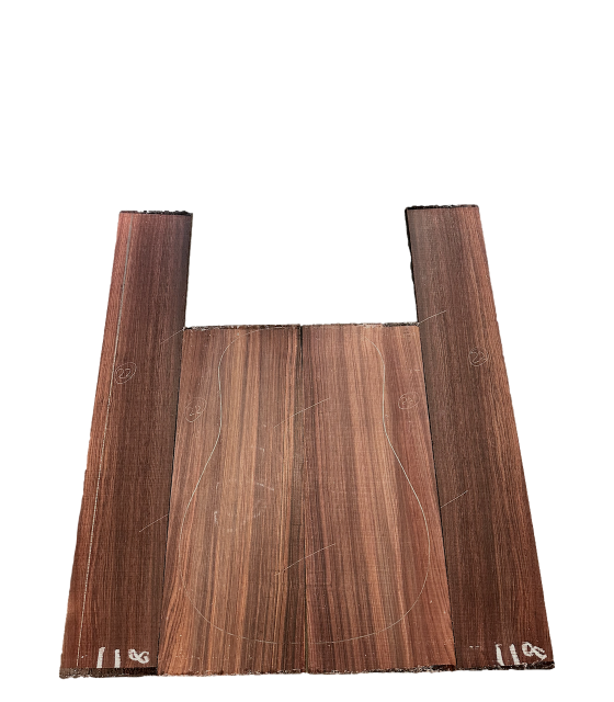 Indian rosewood back and sides set 22 for acoustic guitar