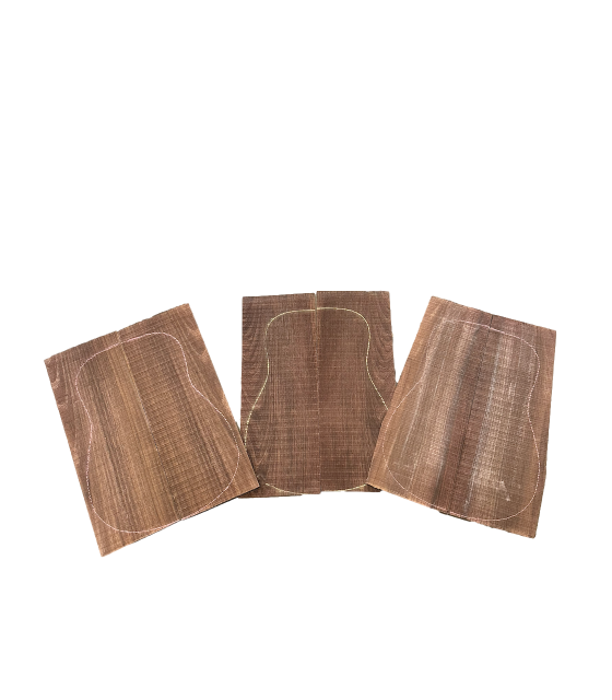 Boden und Zargen aus indischem Palisander, Satz A/AA für Akustikgitarre