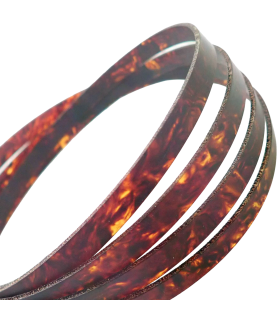 Incudo celluloid gitaar binding schildpad donker