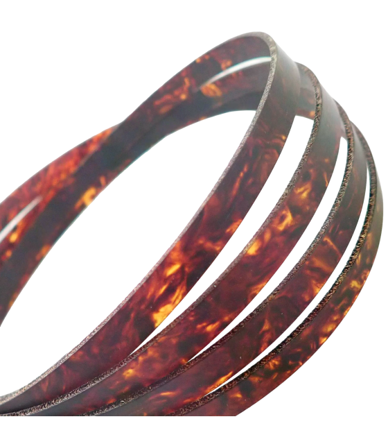 Incudo celluloid gitaar binding schildpad donker