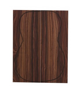 Cocobolo zij- en achterblad