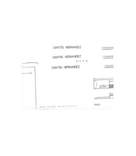 Santos Hernandez Flamenco Zeichnung
